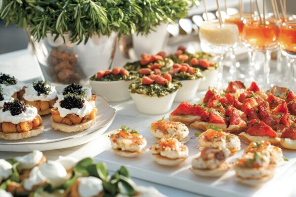 Gourmet Appetizers Spread